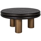 Salontafel Macaron (Black rustic)