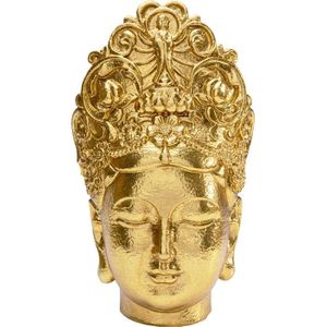 Laatste model! Deco Object Goddess Head Gold 39 cm