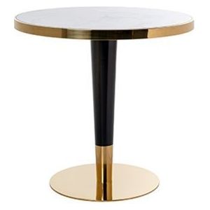 Richmond Eettafel Osteria Rond 80cm - Marmer/Metaal