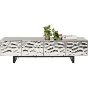 TV-meubel Caldera chroom Kare Design