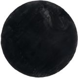 Carpet Zena round - black