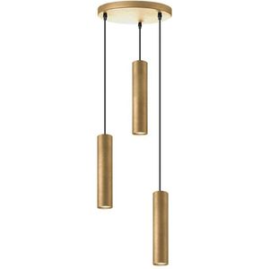 Hanglamp Ferroli - Antiek goud - Metaal - 3-lichts