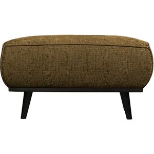 Statement Hocker Structure Velvet Brass