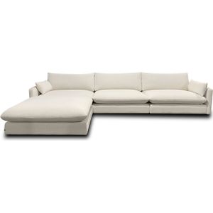 Loungebank Jesper Velvet Taupe Links