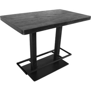 Bartafel Black Bar 200x80x95cm