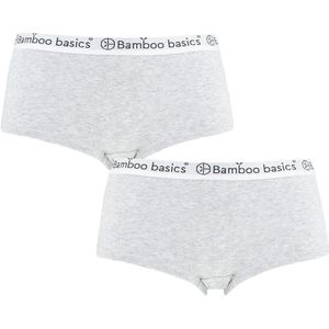 Bamboo Basics boxershorts - 2-pack hipsters iris grijs - Dames