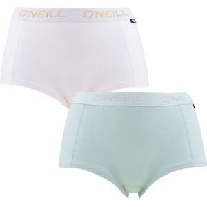 O&#039;Neill - 2-pack mini boxershorts basic roze & blauw - Dames