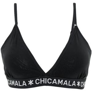 Chicamala - Triangle bralette basic zwart - Dames