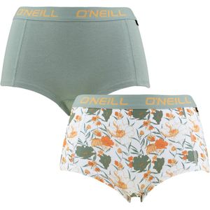 O&#039;Neill - 2-pack mini boxershorts flower & plain multi - Dames