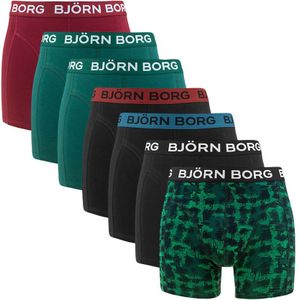 Björn Borg - Cotton stretch 7-pack boxershorts basic print multi II - Heren