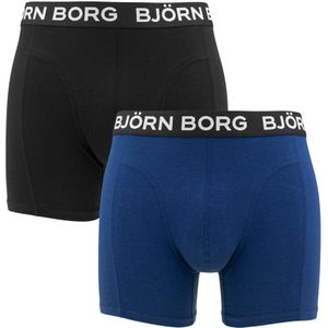 Björn Borg - 2-pack bamboe boxershorts zwart & blauw - Heren