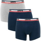 Levi&#039;s - 3-pack boxershorts sportswear logo multi - Heren