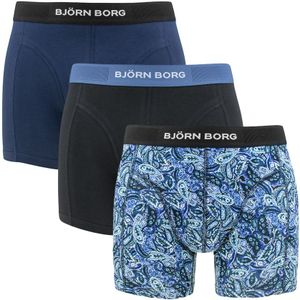 Björn Borg - Premium cotton stretch 3-pack boxershorts combi print multi - Heren