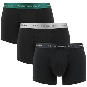 Tommy Hilfiger - 3-pack boxershorts metallic combi zwart - Heren