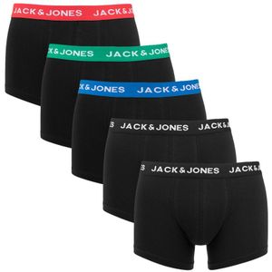 Jack & Jones - 5-pack boxershorts huey combi zwart - Heren