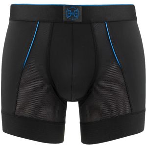 HOM - Sports lab microfiber long boxershort zwart - Heren