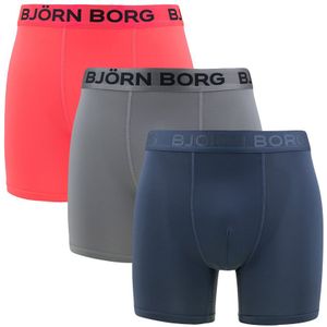Björn Borg - Performance 3-pack microfiber boxershorts basic multi - Heren