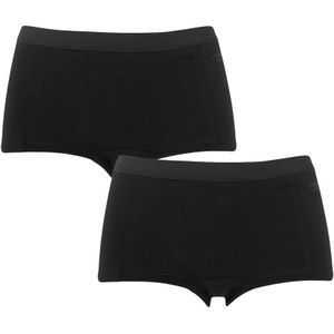 Björn Borg - Cotton stretch 2-pack mini boxershorts basic zwart - Dames