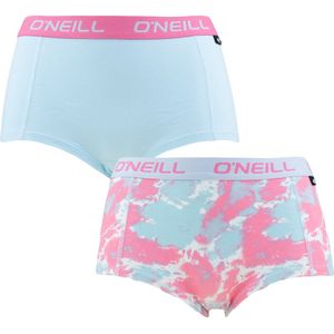O&#039;Neill - 2-pack mini boxershorts tie dye & plain multi - Dames