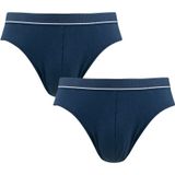 CECEBA boxershorts - 2-pack bamboe herenslips basic blauw - Heren