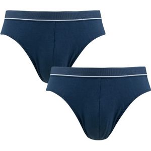 CECEBA boxershorts - 2-pack bamboe herenslips basic blauw - Heren