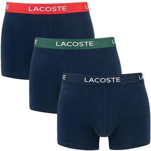 Lacoste - 3-pack boxershorts combi blauw II - Heren