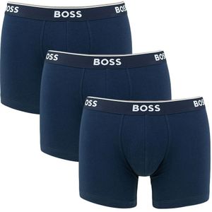 Hugo Boss - BOSS power 3-pack boxershorts blauw - Heren