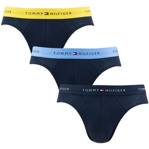 Tommy Hilfiger boxershorts - Signature cotton essentials 3-pack herenslips combi blauw II - Heren