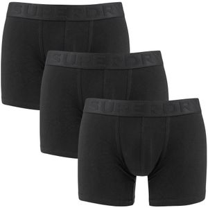 Superdry - 3-pack boxershorts basic zwart II - Heren