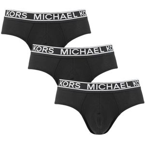 Michael Kors boxershorts - 3-pack microfiber herenslips mesh zwart - Heren