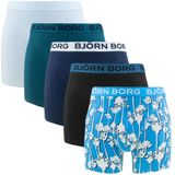 Björn Borg - Cotton stretch 5-pack boxershorts basic palms multi - Heren