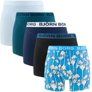 Björn Borg - Cotton stretch 5-pack boxershorts basic palms multi - Heren