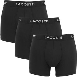 Lacoste - 3-pack microfiber boxershorts motion basic zwart - Heren