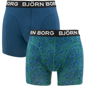 Björn Borg - 2-pack bamboe boxershorts basic print multi II - Heren