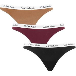Calvin Klein - 3-pack strings basic multi - Dames