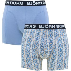 Björn Borg - 2-pack bamboe boxershorts basic print multi III - Heren