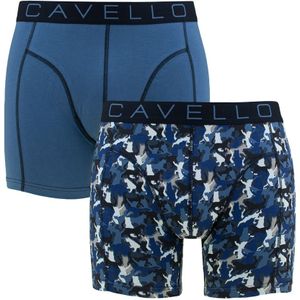 Cavello - 2-pack boxershorts camouflage blauw - Heren