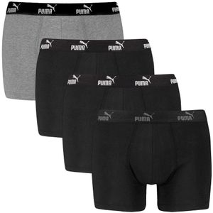 PUMA - Everyday 4-pack boxershorts zwart - Heren