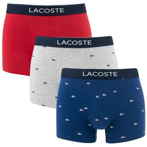 Lacoste - 3-pack boxershorts all over mini logo multi - Heren