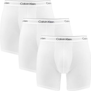 Calvin Klein - Modern cotton 3-pack boxershorts wit - Heren