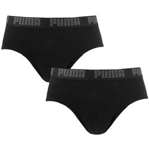 PUMA boxershorts - 2-pack herenslips zwart II - Heren