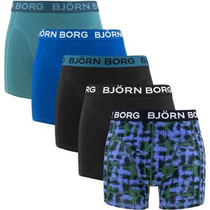 Björn Borg - Cotton stretch 5-pack boxershorts basic print multi III - Heren