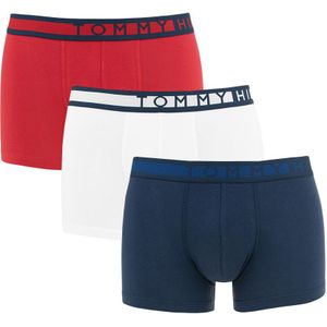 Tommy Hilfiger boxershorts - 3-pack side logo trunks multi IV - Heren