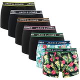 Jack & Jones - 7-pack boxershorts pink flowers multi - Heren