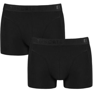 Ten Cate - Basics 2-pack boxershort trunks zwart - Heren