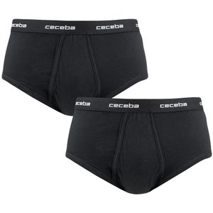 CECEBA boxershorts - 2-pack herenslips basic zwart - Heren