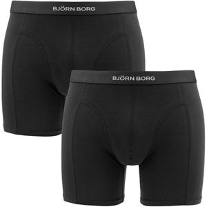 Björn Borg - 2-pack lyocell boxershorts basic zwart II - Heren
