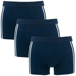 Schiesser boxershorts - 95/5 3-pack shorts blauw - Heren