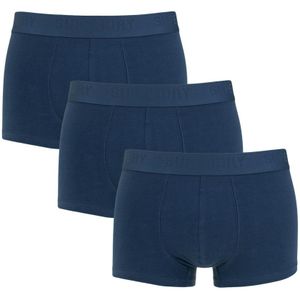 Superdry boxershorts - 3-pack trunks blauw II - Heren
