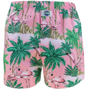 DEAL - Wijde boxershort flamingo roze 192274 - Heren